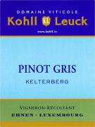 Dom. viticole Kohll-Leuck Ehnen Kelterberg Pinot gris 2013
