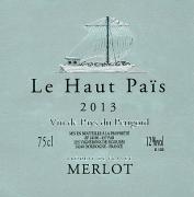 Le Haut Païs Merlot 2013