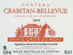 Ch. Crabitan Bellevue Cuvée spéciale 2011