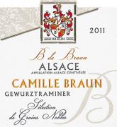 Un gewurztraminer né sur loess. La robe jaune d'or soutenu et les parfums délicats de rose, de litchi et de mangue annoncent un palais intense, ample, gras et persistant, à l'unisson du nez. (Sucres résiduels : 19,3 g/l.)