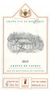 Vin blanc Château Lesparre Vinifié en fût de chêne 2015  - Graves-de-vayres