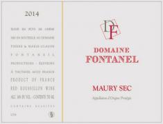 Vin rouge Domaine Fontanel 2014 - Maury sec