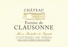 Château Fornier de Clausonne 2016 - Costières-de-nîmes