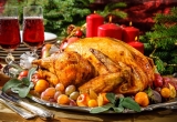 Dinde de noël et vins