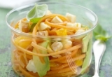 Accords mets & vins - Salade de carottes, avocat et Reblochon à l'orange