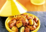 Accords mets & vins - Tajine d'agneau à la courgette