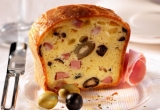 Accords mets & vins - Cake aux olives et au jambon