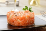 Accords met & vins - Tartare de saumon au wasabi croustillant