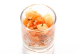 Accords mets & vins - Verrine au saumon et fromage blanc