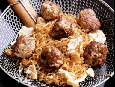 recette boulettes de porc aux pistaches