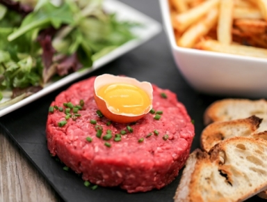 Accords mets et vins - Tartare de bœuf