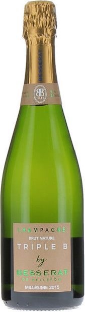 BESSERAT DE BELLEFON Brut nature Triple B 2015